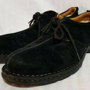 UGG Australia Black Leather Comfort Shoes Men's US